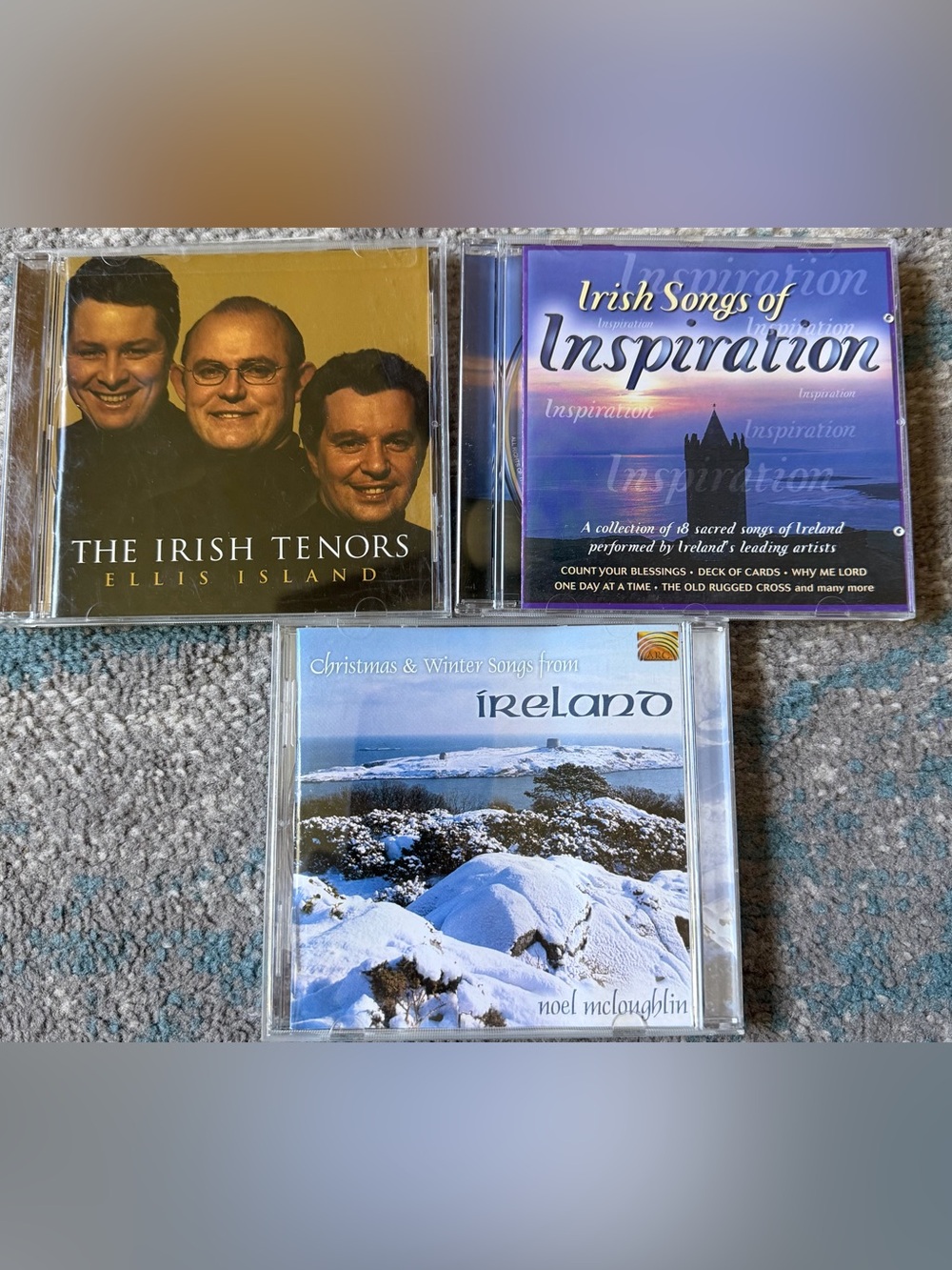 Irish 3-CD Collection- Irish Tenors, Irish Songs of Inspiration, Christmas CD